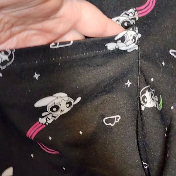 2X 18W 20W Torrid Black Powerpuff Girls Jersey Knit Cardigan Sweater Bubbles - Picture 7 of 8